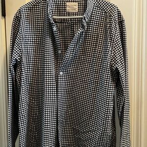 Primark Monochrome Checkered Shirt